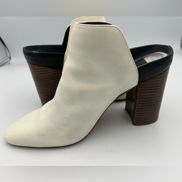 DOLCE VITA Leather Slip On Mule Women’s Size 7.5 Off White - Picture 13 of 14